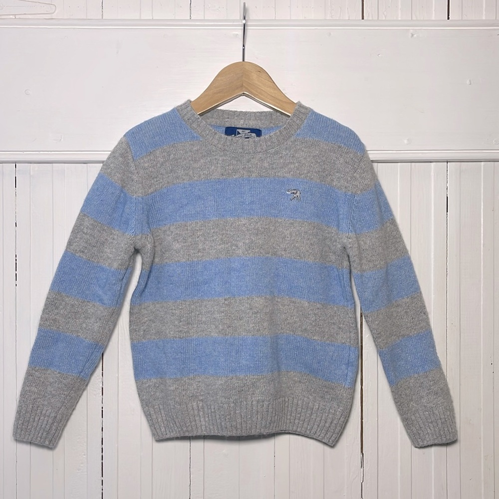 TROTTERS THOMAS BROWN EUC Wool Cashmere Blend Crewneck Sweater